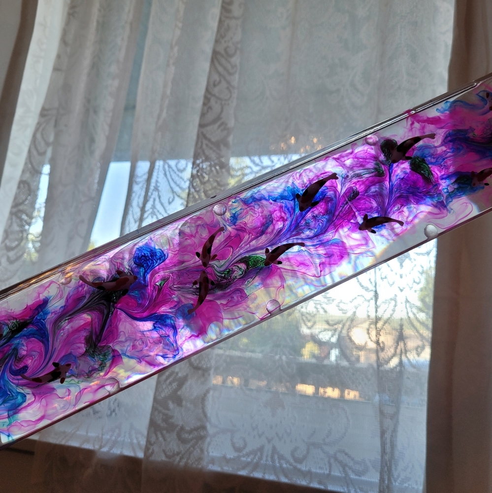 Koi fish wrist rest